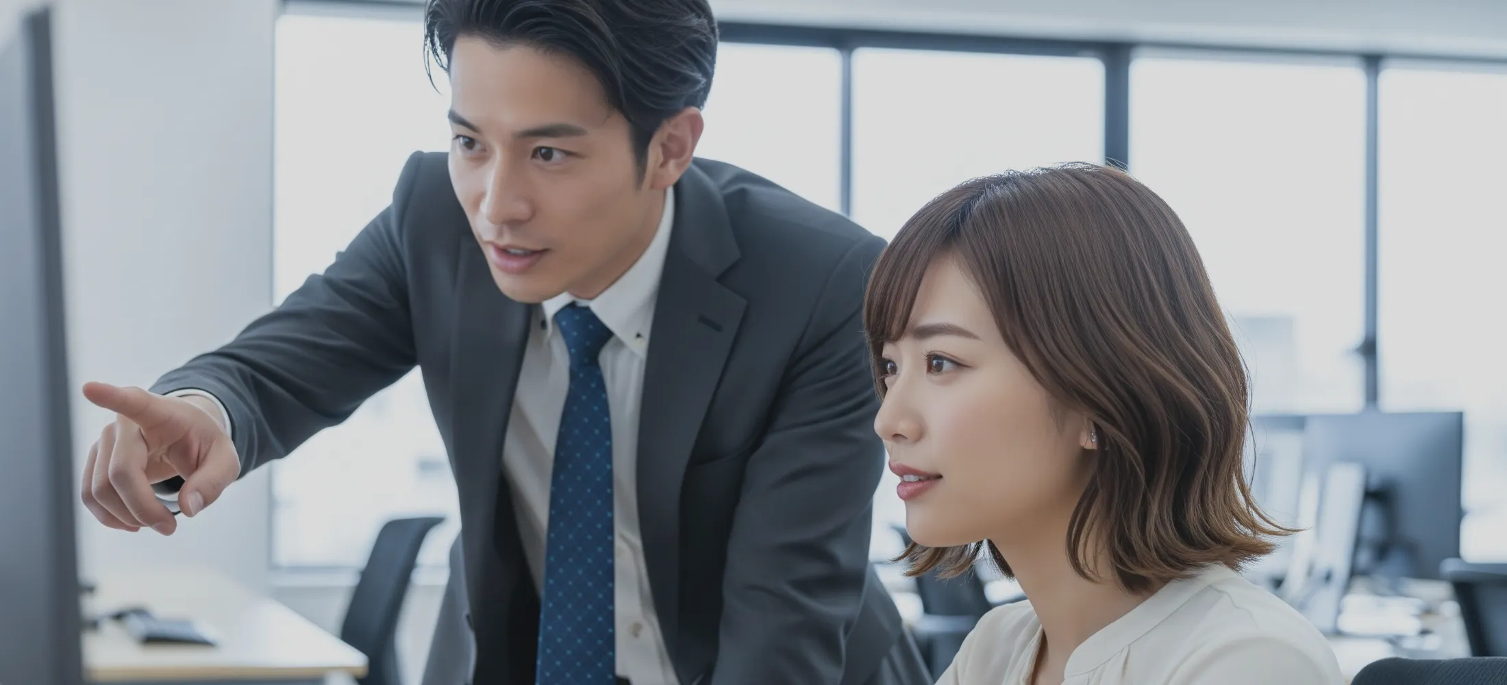 営業とデザイナーでサポート